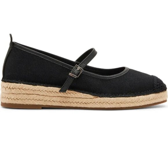 BLONDO Haizley Waterproof Espadrille Mary Jane Flats Shoes Size 7 Black NEW - Picture 2 of 13